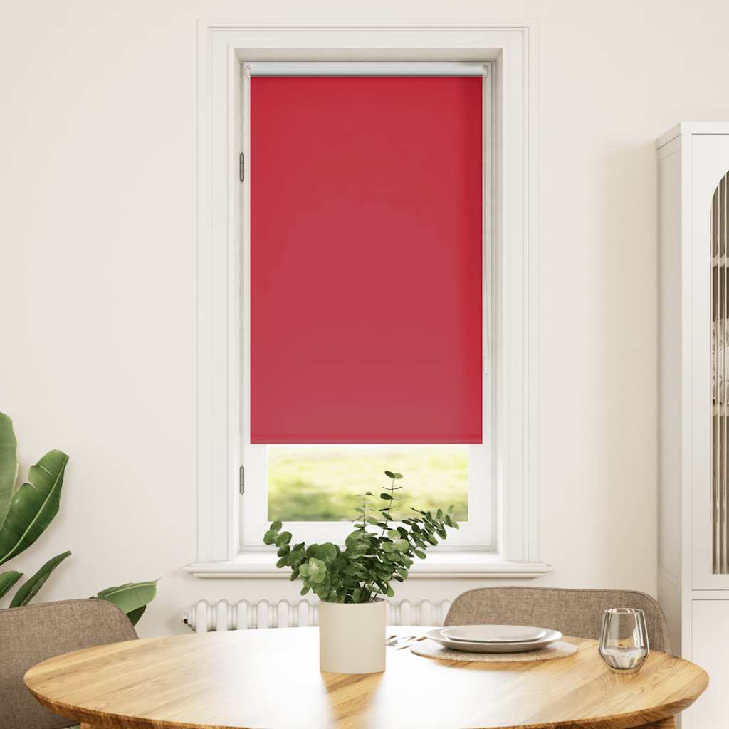 Roller Blind Blackout 60 x 120 cm Red
